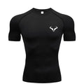 2026 Compression T Shirt Men Summer Sportswear Running T-shirt Elastic Quick Dry Sport Tops Tee Athletic Gym Workout Shirts Men